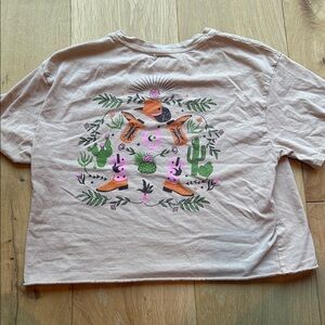 Texas shirt- XL crop top women’s